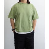 レイヤード風tシャツ メンズクルーネック | AsaAura | 詳細画像22