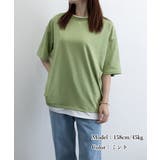 レイヤード風tシャツ メンズクルーネック | AsaAura | 詳細画像25