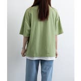 レイヤード風tシャツ メンズクルーネック | AsaAura | 詳細画像27