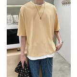 レイヤード風tシャツ メンズクルーネック | AsaAura | 詳細画像8