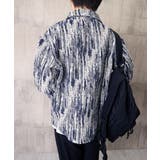 メンズ総柄シャツジャケットオーバーサイズ | AsaAura | 詳細画像16