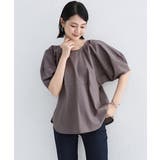 パフスリーブ ブラウス 半袖 レディース | Miniministore | 詳細画像8