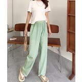 ギンガムチェックパンツ レディース 春夏 | Miniministore | 詳細画像12 