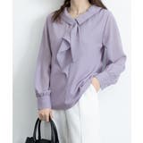 リボンタイブラウス レディース長袖シャツ | Miniministore | 詳細画像11