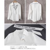 パール付きスカーフタイシャツブラウス上品 | Miniministore | 詳細画像23 