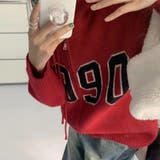 フード付き ニットカーディガン 秋冬服 | Miniministore | 詳細画像10 