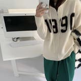 フード付き ニットカーディガン 秋冬服 | Miniministore | 詳細画像14 