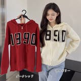 フード付き ニットカーディガン 秋冬服 | Miniministore | 詳細画像2 