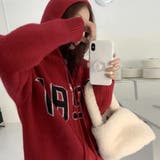 フード付き ニットカーディガン 秋冬服 | Miniministore | 詳細画像9 