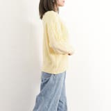 ライン入りケーブルニットトップス 韓国風 | Miniministore | 詳細画像15 