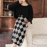 ニットセットアップ レディース 韓国風 | Miniministore | 詳細画像1