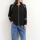 ジップアップニットジャケット レディース | Miniministore | 詳細画像5 