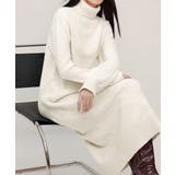 ハイネックニットワンピースゆったり秋冬服 | Miniministore | 詳細画像13 