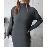 ハイネックニットワンピースゆったり秋冬服 | Miniministore | 詳細画像21 