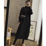 ハイネックニットワンピースゆったり秋冬服 | Miniministore | 詳細画像7 