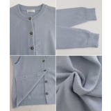 リボンボタンニットカーディガン秋冬服長袖 | Miniministore | 詳細画像23