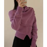 ハイネックケープニットトップス2点セット | Miniministore | 詳細画像22