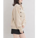 ダブルジップニットカーディガン長袖ニットアウターメタルボタン ゆったり無地トップ… | SUNSHINE CLOSET | 詳細画像14 