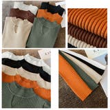 プチハイネック リブニットトップス 長袖 | Miniministore | 詳細画像4 