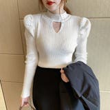 プチハイネック リブニットトップス 長袖 | Miniministore | 詳細画像6 