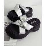 厚底サンダル クロスベルトサンダル韓国風 | Miniministore | 詳細画像18