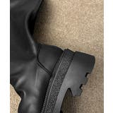 ロングブーツ 厚底ブーツバックジップ美脚 | Miniministore | 詳細画像26