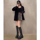 ロングブーツ 厚底ブーツバックジップ美脚 | Miniministore | 詳細画像5