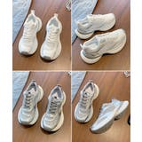 厚底スニーカー軽量メッシュスニーカー美脚 | Miniministore | 詳細画像22
