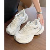 厚底スニーカー軽量メッシュスニーカー美脚 | Miniministore | 詳細画像4