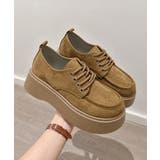厚底レースアップモカシンシューズ韓国風靴 | Miniministore | 詳細画像14