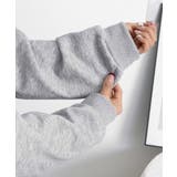 刺しゅうリボンスウェット裏微起毛トップス | Miniministore | 詳細画像21 