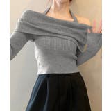 ホルターネック ニットトップスショート丈 | Miniministore | 詳細画像11 
