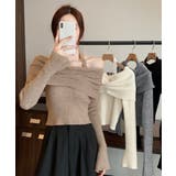 ホルターネック ニットトップスショート丈 | Miniministore | 詳細画像4 