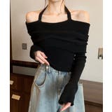 ホルターネック ニットトップスショート丈 | Miniministore | 詳細画像5 