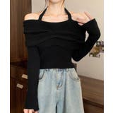 ホルターネック ニットトップスショート丈 | Miniministore | 詳細画像6 