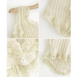 レースフリル ニットタンクトップ 韓国風 | Miniministore | 詳細画像25