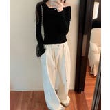 ワンオフショルダーTシャツ肩出しトップス | Miniministore | 詳細画像9 