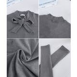 リボンタイ付きトップス ボウタイtシャツ | Miniministore | 詳細画像26