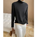 ハイネックトップス レイヤード風 長袖T | Miniministore | 詳細画像11 