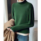 ハイネックトップス レイヤード風 長袖T | Miniministore | 詳細画像22 