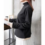 ハイネックトップス レイヤード風 長袖T | Miniministore | 詳細画像35 