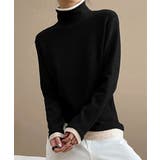 ハイネックトップス レイヤード風 長袖T | Miniministore | 詳細画像8 