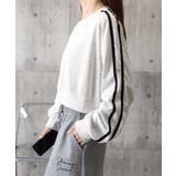 サイドライン スウェットシャツショート丈 | Miniministore | 詳細画像19