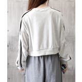 サイドライン スウェットシャツショート丈 | Miniministore | 詳細画像20