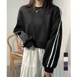 裏起毛スウェットレディーストレーナー秋冬 | Miniministore | 詳細画像1 