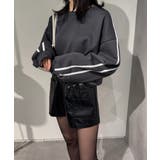 裏起毛スウェットレディーストレーナー秋冬 | Miniministore | 詳細画像13 