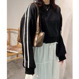 裏起毛スウェットレディーストレーナー秋冬 | Miniministore | 詳細画像3 