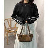 裏起毛スウェットレディーストレーナー秋冬 | Miniministore | 詳細画像4 