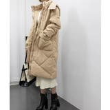 フェイクダウンコート ロング 中綿コード | Miniministore | 詳細画像19