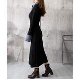 ポロ衿ロングワンピースハーフボタンワンピ | Miniministore | 詳細画像13